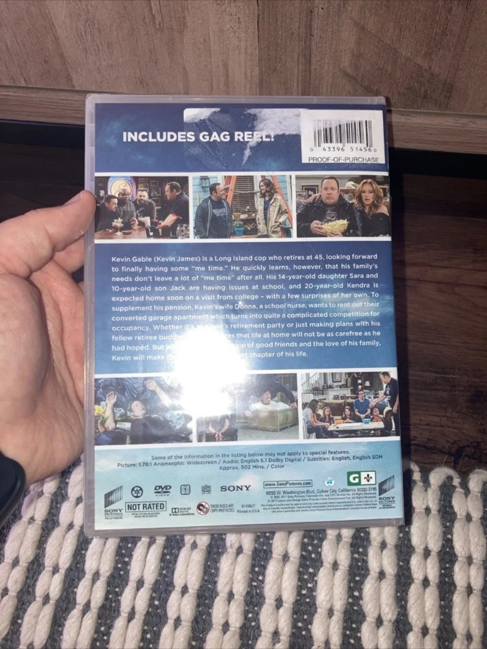 NWT Kevin James Kevin Can Wait: complete first Season One 1 Leah Remini dvd set